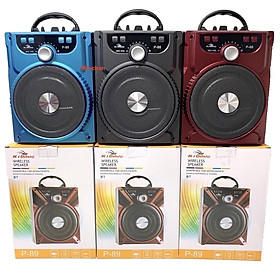 Mua Loa Bluetooth Karaoke Xách Tay Di Động P88 P89 Tặng Kèm Mic Cực Hay