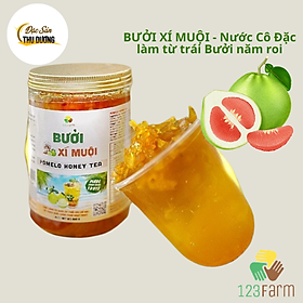 Nước cốt Bưởi xí muội cô đặc 123farm 500gr - Thức uống Giải khát, thanh nhiệt, bù nước, bù khoáng, tốt cho cơ thể