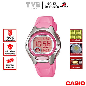 Đồng hồ nữ dây nhựa Casio Standard chính hãng Anh Khuê LW-200-4BVDF