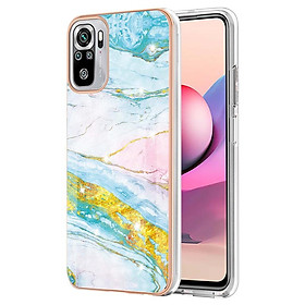 Ốp điện thoại silicon chống sốc họa tiết vân đá cho Xiaomi Redmi 9A Note 10S Note 10 4G Note 10 Pro Max Poco X3 NFC