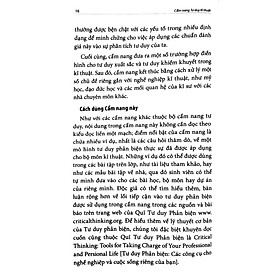 Sách Cẩm Nang Tư Duy Kĩ Thuật