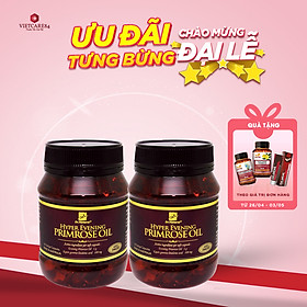 Bộ Sản Phẩm 2 Hộp Viên Uống Bổ Sung Nội Tiết Tố Nữ Úc Dr Natural Hyper Evening Primrose Oil 180 Viên- Nhập Khẩu Chính Hãng