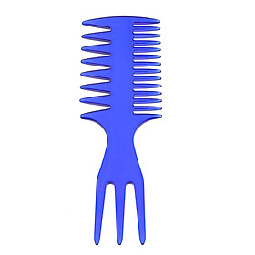 Gobestart Portable Beard Comb Double-sided oil head comb Men's Shaving Anti-static Brush