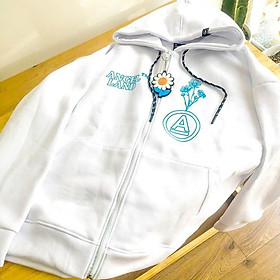 ÁO HOODIE - ÁO KHOÁC NỈ NGOẠI Angel Land (HD1990 - Kèm Ảnh Thật - Chữ A Hoa Cúc)
