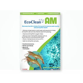 EcoClean AM - Men Vi Sinh Xử Lý Khí Độc Trong Ao Nuôi Tôm, Cá - Gói 100g