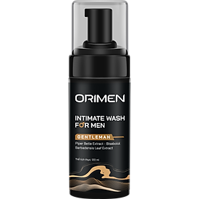 Bọt vệ sinh nam giới Orimen sạch khuẩn khử mùi không gây kích ứng mùi hương nam tính 120ml