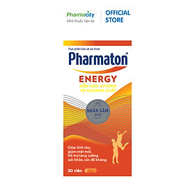 Viên uống Pharmaton Energy bổ sung nhân sâm G115