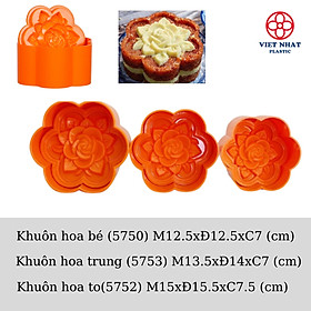 Mua Khuôn xôi hình hoa hồng  hình trái tim Khuôn làm xôi cúng  đầy tháng đủ size (5750/5751/5753/5752/5763) Việt Nhật-TADAHOME