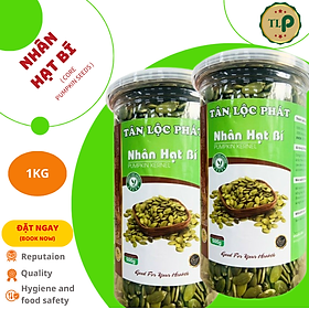 NHÂN HẠT BÍ TÂN LỘC PHÁT COMBO 1KG - MỖI HŨ 500G