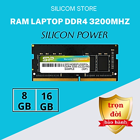 RAM Laptop Silicon Power 16GB DDR4 3200MHz CL22 SODIMM - Hàng chính hãng