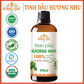 Tinh dầu Hương Nhu nguyên chất 100% từ thiên nhiên - KingOil