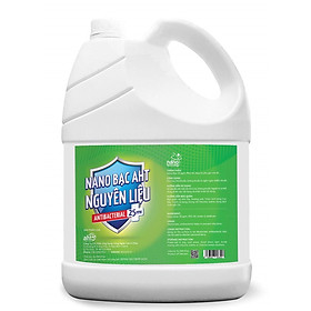Nano Bạc AHT Diệt Khuẩn Khử Mùi Tinh Khiết Can 5 lít