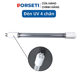 Bộ đèn UV  6W 4 chân giúp triệt trùng máy lọc nước - Hàng nhập khẩu