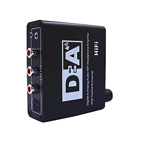 Digital Optical Coaxial  to Analog Audio HiFi Amplifier 3.5mm