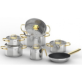 Mua Bộ nồi inox 7 món Arber Gold Max Hàng Chính Hãng