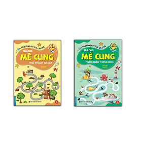 Sách - Combo Trò chơi mê cung - Thử thách tư duy & Phán đoán thông minh (2-8 tuổi)