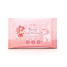 Khăn ướt dưỡng da AU FAIRY hương hoa 30 tờ
