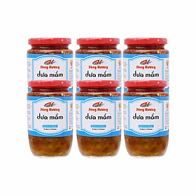 Dưa Mắm Sông Hương 430g combo 6 hũ
