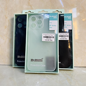 Ốp lưng dành cho  iPhone 14 Pro Max Memumi siêu mỏng chính hãng- hàng chính hãng