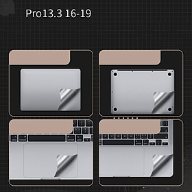 Bộ Miếng Dán 4in1 cho Macbook Air / Macbook Pro 13 / Macbook Pro 15 / Macbook Pro 16