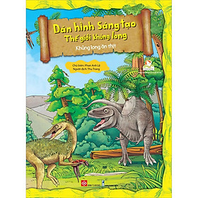 Dán hình sáng tạo - thế giới khủng long - khủng long ăn thịt