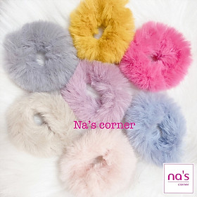 Thun cột tóc chun buộc lông êm mịn