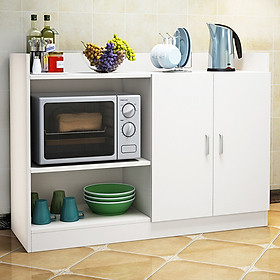 Mua Tủ nhà bếp 2 cánh có kệ màu trắng Tâm House SC07