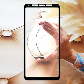 Miếng kính cường lực chống va đập mang lại Samsung Galaxy A9S, A9 2018, A9 Star, A8 Star Full screen - Đen