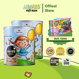 Combo 2 Hộp Sữa Hạt Miwako Vị Gạo Hộp 700g Malaysia, Sữa Thực Vật Hữu Cơ Dành Cho Bé Từ 1 Tuổi Dị Ứng Đạm Bò, Giảm Táo Bón