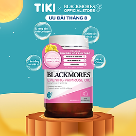 Tinh dầu hoa anh thảo hỗ trợ cân bằng nội tiết tố blackmores evening primrose oil lọ 190 viên