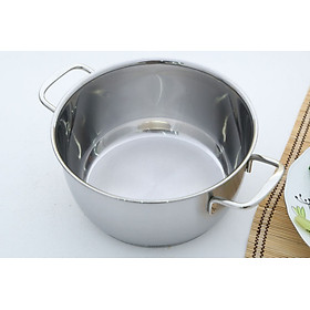 Bộ Nồi Inox 3 Đáy Gồm 3 Nồi 1 Chảo 1 Xửng Fivestar FS08CG1 - Hàng Chính Hãng