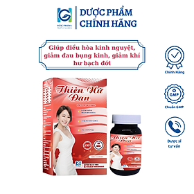 THIÊN NỮ ĐAN - Viên uống giảm đau bụng kinh, điều hoà kinh nguyệt Lọ 30