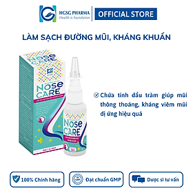 Dung dịch xịt mũi HGSG pharma NOSE CARE Chai 20ml