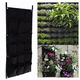 Túi Vải Treo Tường Trồng Cây 21 Ngăn Tiện Lợi