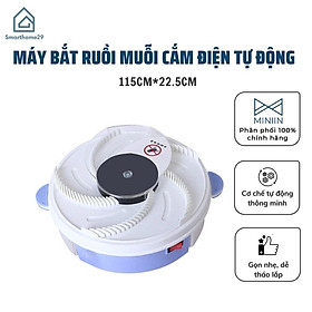 Máy Bắt Ruồi, Muỗi Thông Minh Tự Động, Máy Bẫy Ruồi Cắm Điện Tự Động Không Tiếng Ồn - Chính hãng MINIIN 