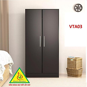 Tủ quần áo thiết kệ hiện đại - Tủ quần áo gỗ MDF VTA03