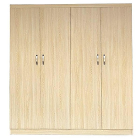 Hình ảnh Tủ quần áo gỗ MDF 4 cánh 2mx1m6