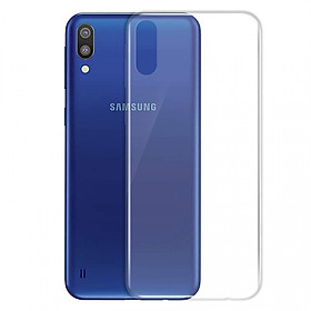 Ốp lưng dẻo dành cho Samsung Galaxy M20 hiệu Ultra Thin mỏng 0.6mm chống