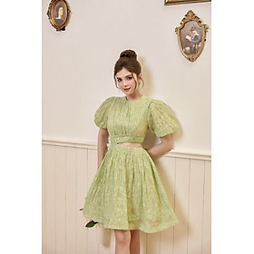 OLV - Đầm Sage Jacquard Dress