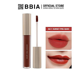 Son Kem Lì Bbia Last Velvet Lip Tint ASIA EDITION Version 2 6 Màu 5g Bbia Official Store - A11 Sunset Phu Quoc