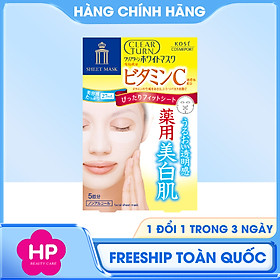Mặt Nạ Dưỡng Trắng Da Clear Turn White Mask 5 Miếng