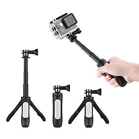 Mini Extension Selfie Stick Tripod Stand Hand Grip for GoPro Hero 3/5/4/3+3 for Yi Lite/4k/4k+ for SJCAM/Andoer/AKASO