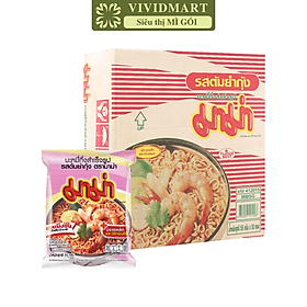 MAMA - Mì Mama gói nhỏ hương vị Tôm Tomyum, Mì ăn liền Mama, Mì Thái Lan vị Tôm Tomyum (55g/gói)