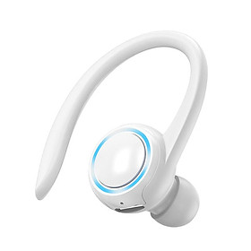 Tai nghe Bluetooth Business 5.2 Tai nghe không dây Tai nghe Hi-Fi Tai nghe tai nghe tai nghe có Mic HD cho điện thoại thông minh màu sắc: Trắng