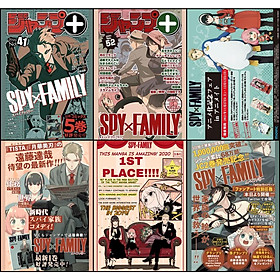 Bộ 6 Poster anime Spy X Family - Gia Đình Điệp Viên (bóc dán) - A3,A4,A5