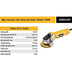Mua Máy mài góc DEWALT DWE8100T