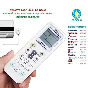 Mua Bộ combo 5-10 remote điều khiển máy lạnh đa năng dòng mới  cũ nội địa nhật  thái  việt nam (Hàng Chính Hãng)