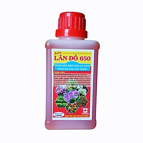 Mua Siêu Lân Đỏ 650 phân hóa mầm hoa và kích thích ra hoa cực mạnh lọ 100ml  cây con kích thích ra rễ