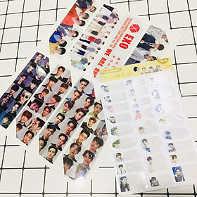 Combo đánh dấu trang và sticker dán ghi chú EXO