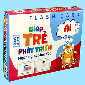 Bộ 60 Thẻ Học Flashcard Giúp Bé Tăng Khả Năng Giao Tiếp Và Mở Rộng Vốn Từ